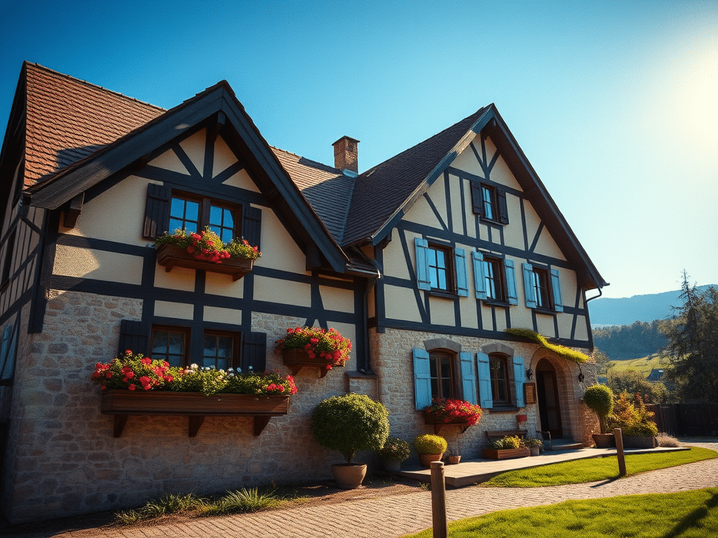 logement en france corps de ferme