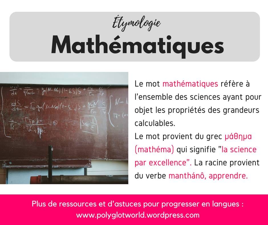 Étymologie mot 13