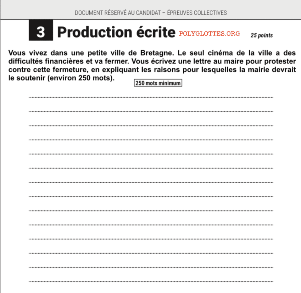 DELF B2 : comment écrire une lettre formelle pour protester contre la ...