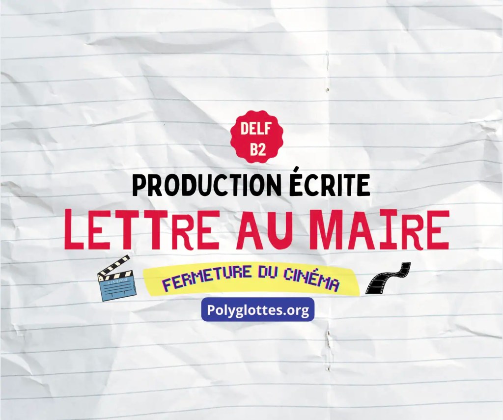 DELF B2 : comment écrire une lettre formelle pour protester contre la ...