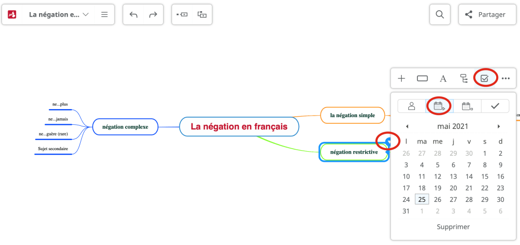 Mindomo, un outil intéressant pour le FLE