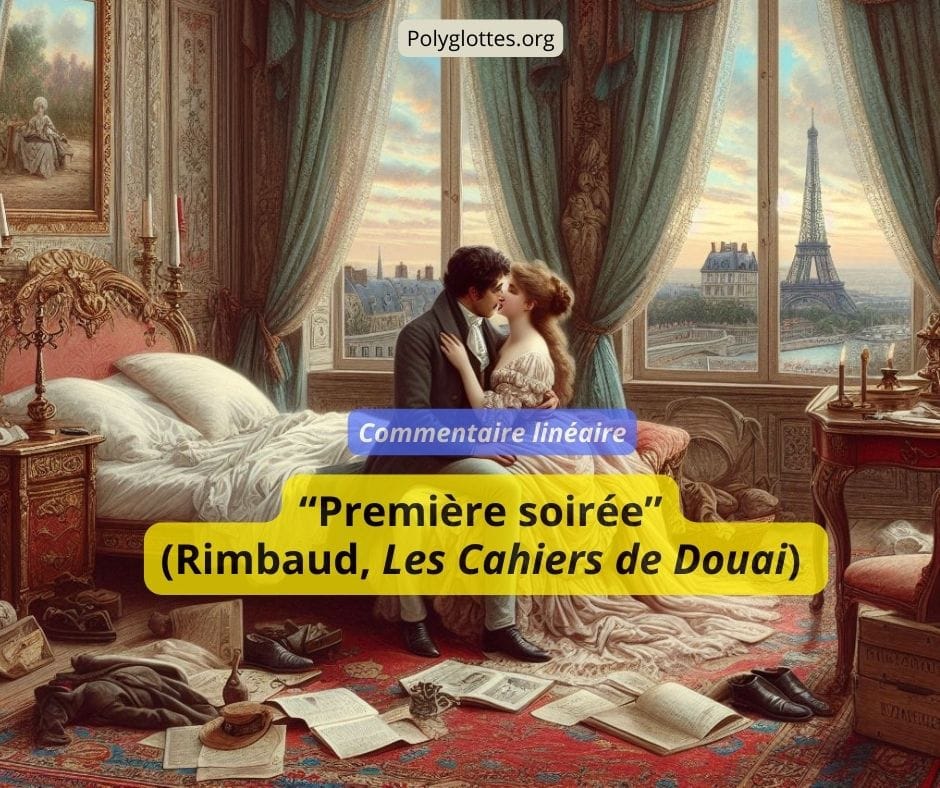 Bac de français 2024 : Première soirée, commentaire linéaire – Rimbaud, Les cahiers de Douai – Premium