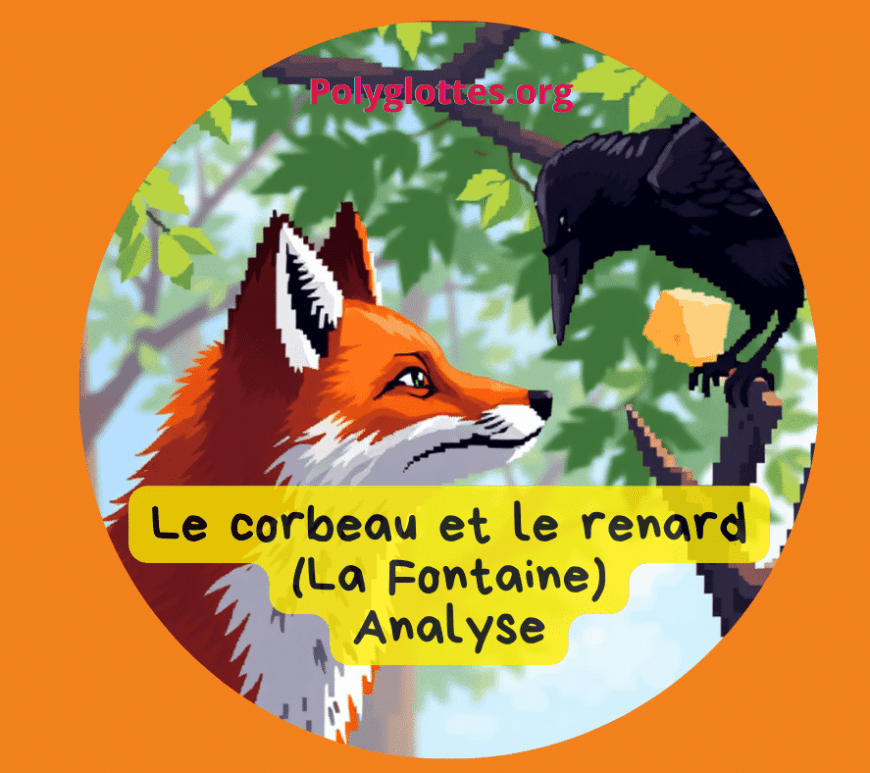 Le corbeau et le renard - Les fables de La Fontaine