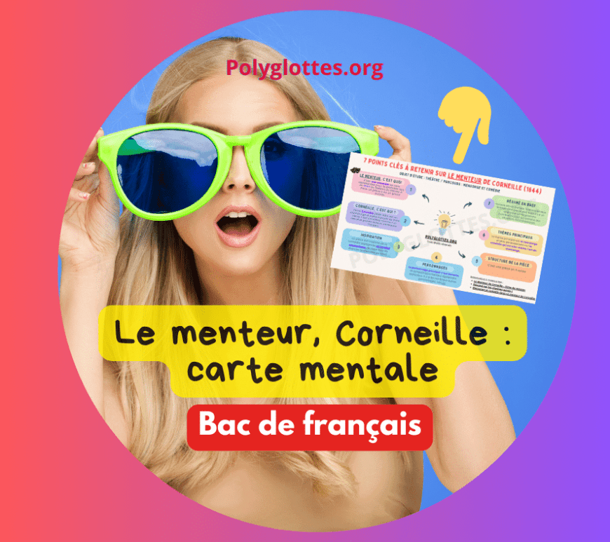 le menteur corneille carte mentale