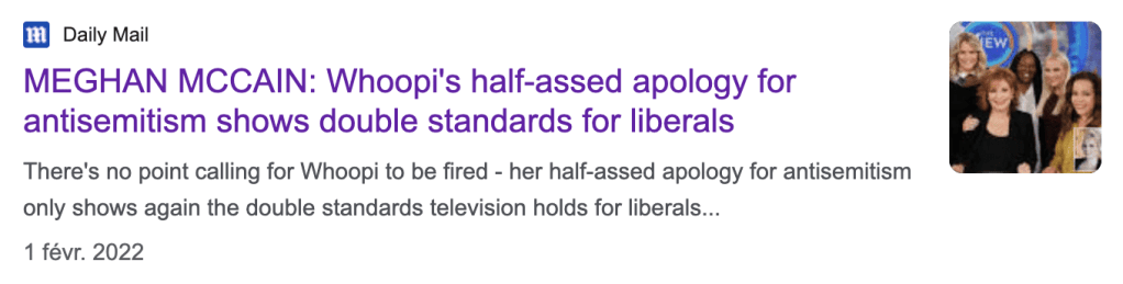 half-assed apology