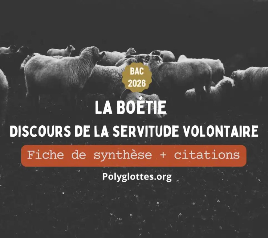 la boétie discours de la servitude fiche révision citations
