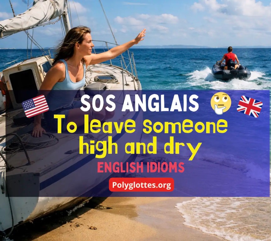 to leave someone high and dry