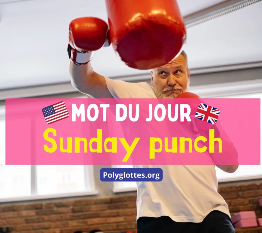 sunday punch idiom
